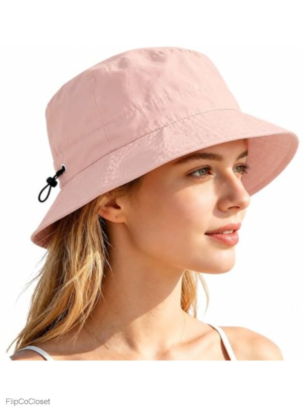 Unisex Water Repellent Wide Brim Foldable Bucket Sun Hat Beach